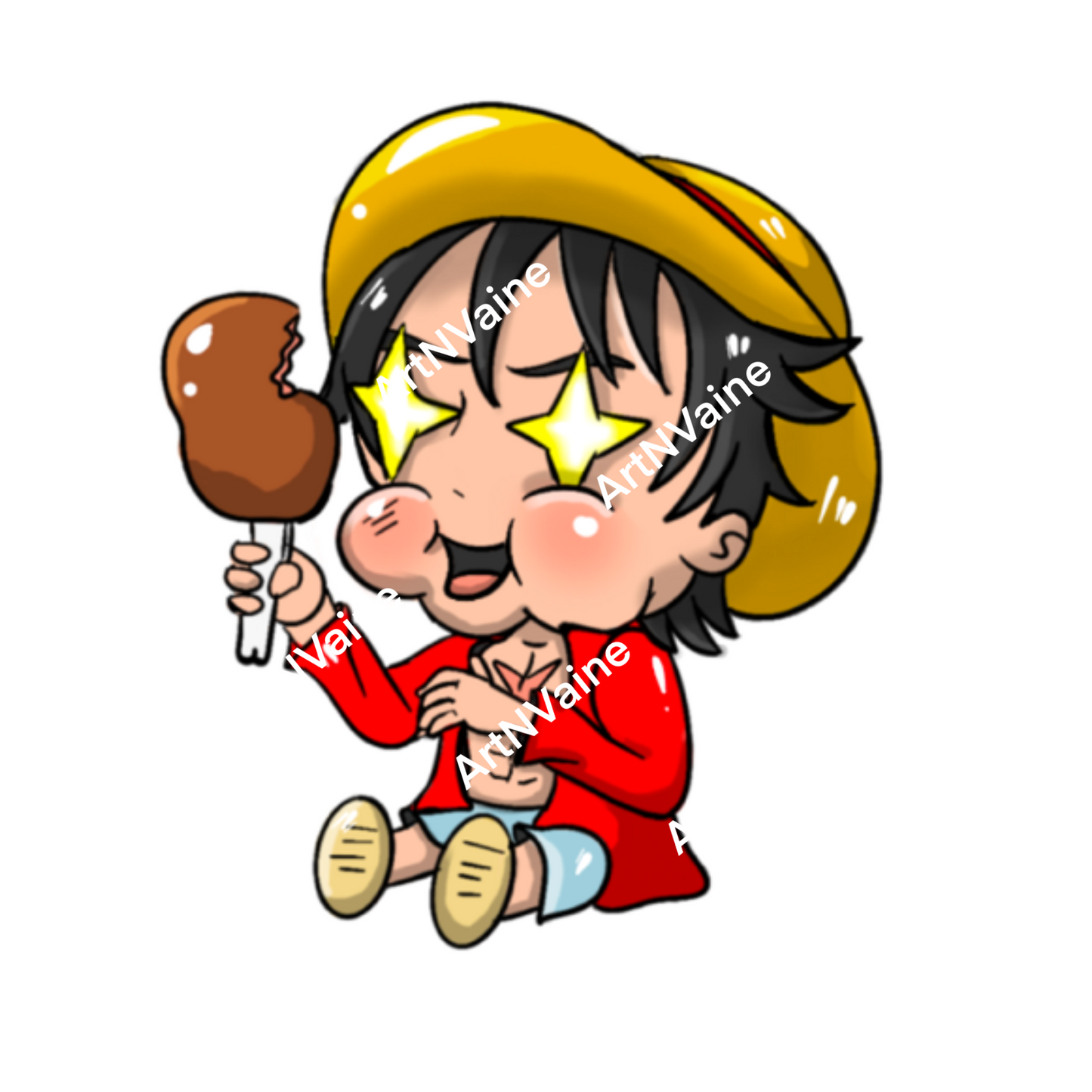 Luffy Eating