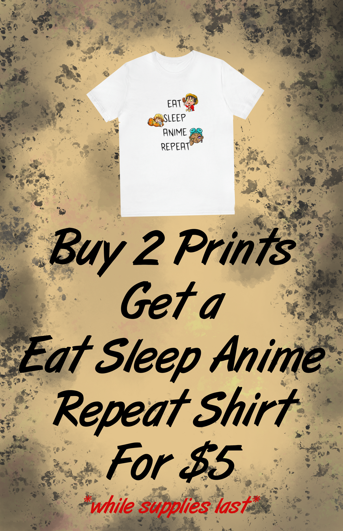 Ultimate Anime Fan Bundle: Print + T-Shirt Bundle!