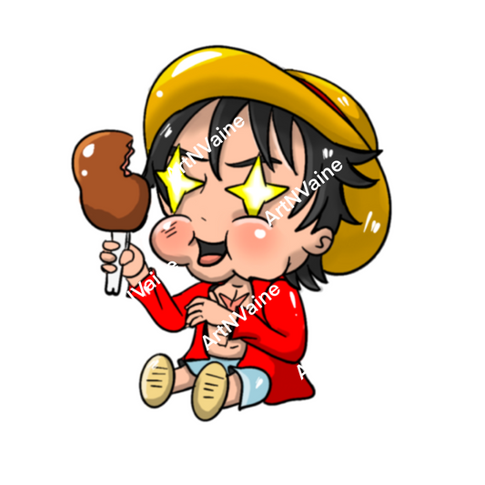 Luffy Eating